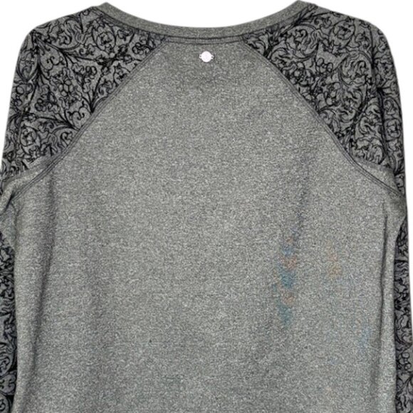 CALIA/Carrie Underwood Limited Edition Velvet Detail Pullover - Onyx - M - Picture 7 of 12